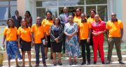 Ahadi Team at County offices