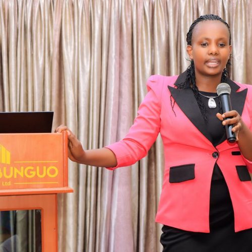Deputy Director, Eunice Ngina during